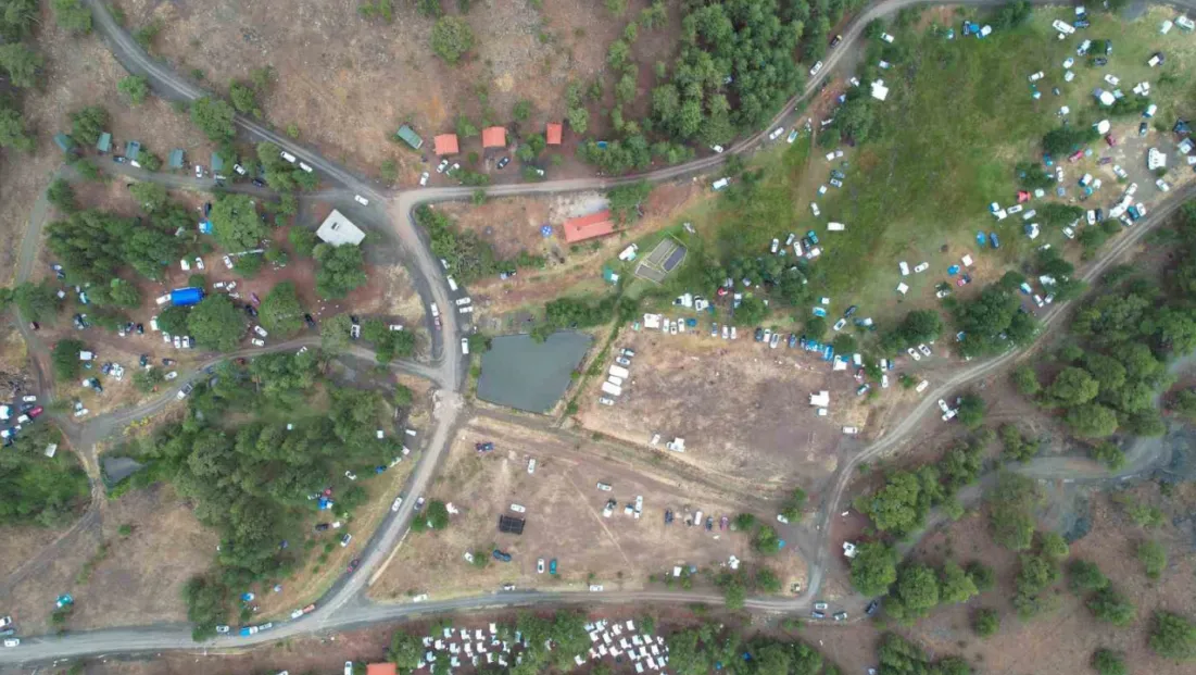 Bin 700 rakımlı Topuklu Yaylası’nda uzayın derinliklerini fotoğrafladılar