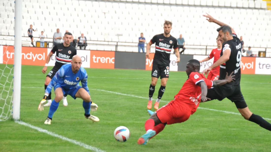 Manisa FK Tek golle üç puanı kaptı 1-0