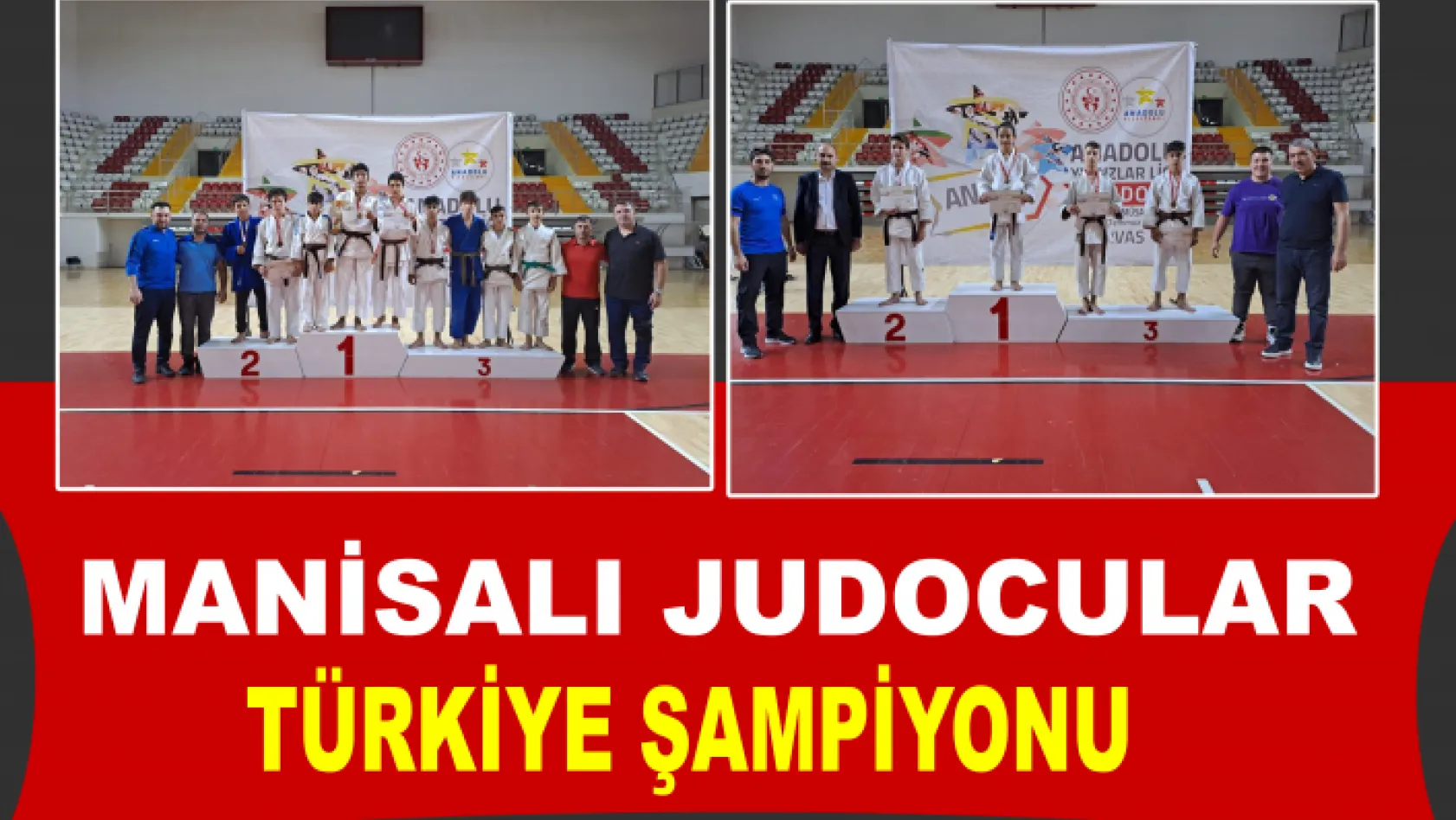 Manisalı Judocular Türkiye Şampiyonu Oldu