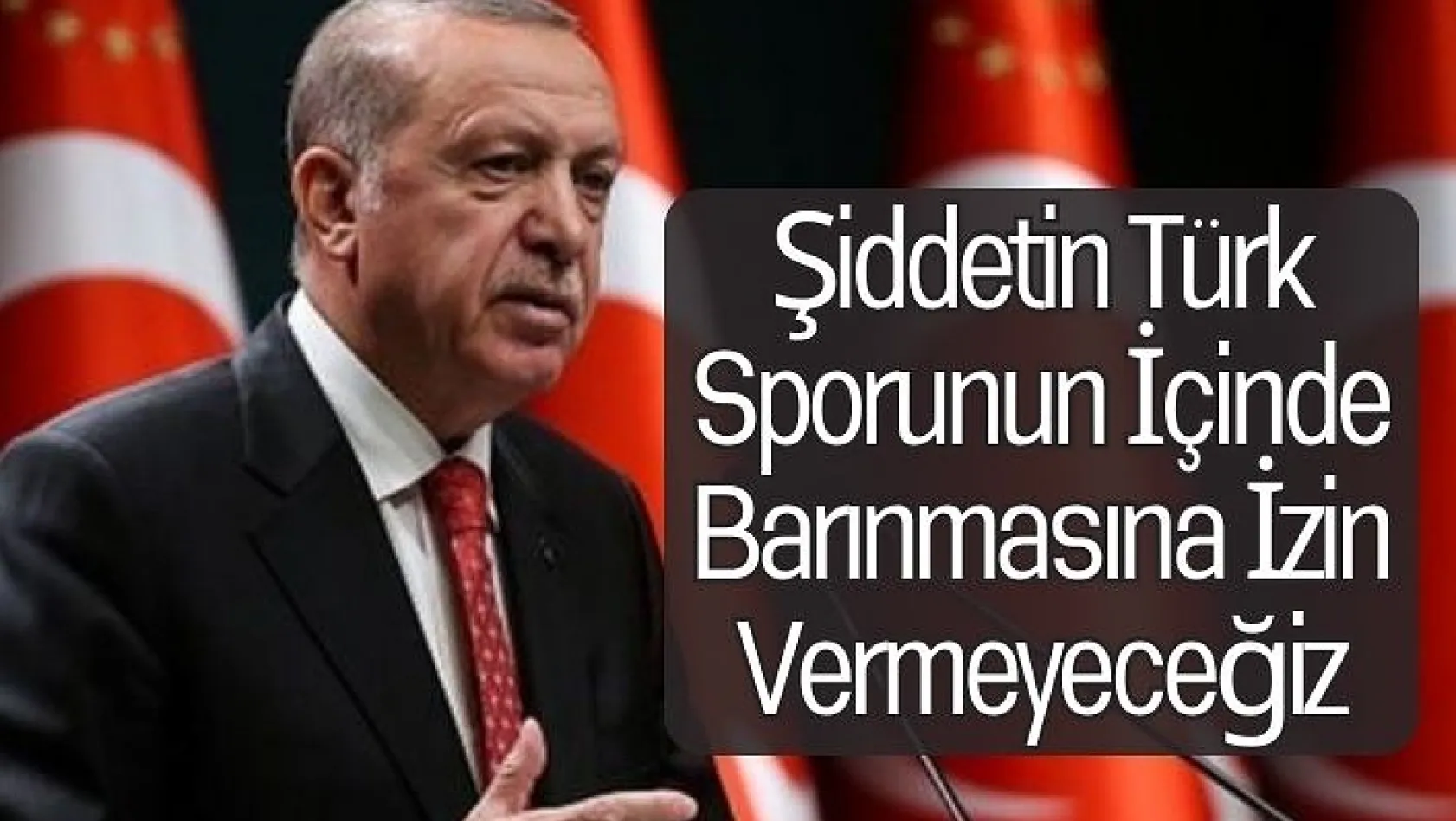 Cumhurbaşkanı Erdoğan: Şiddetin Türk sporunun içinde barınmasına izin vermeyeceğiz