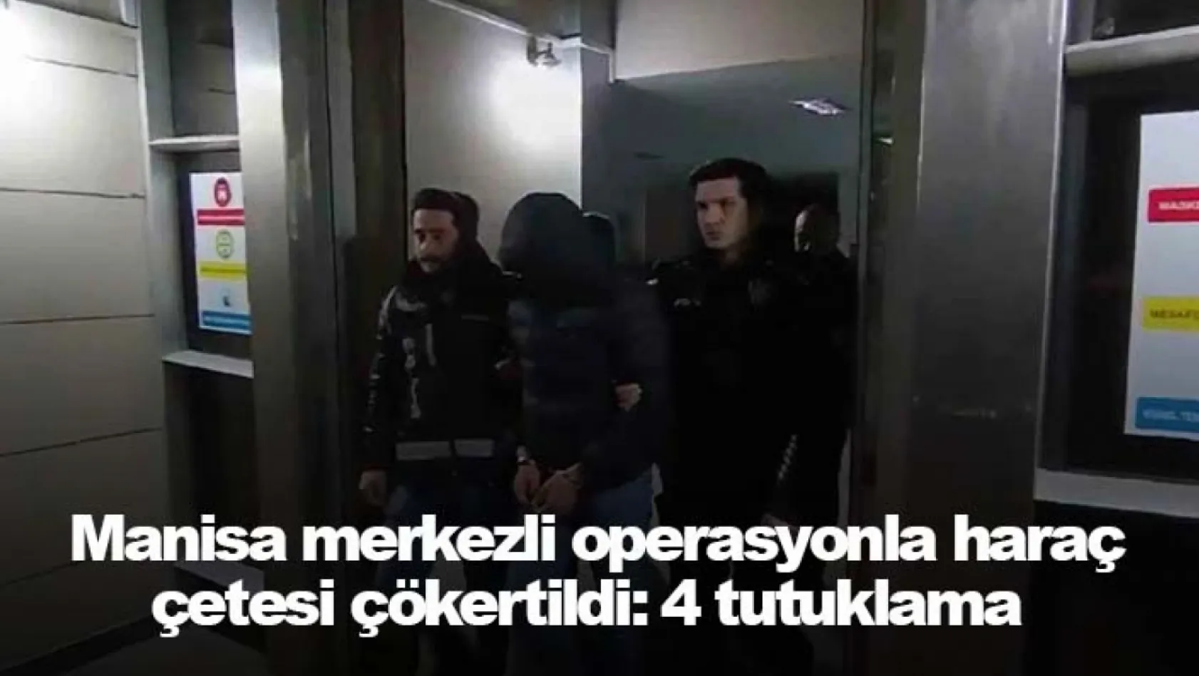 Manisa merkezli operasyonla haraç çetesi çökertildi: 4 tutuklama