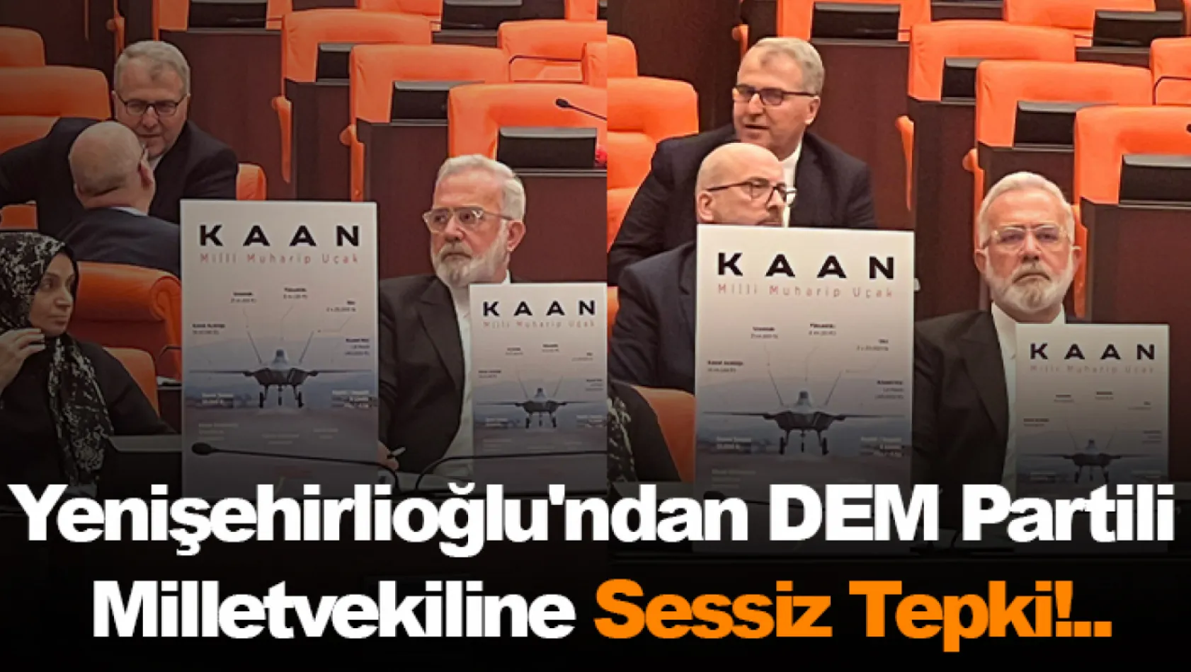 Ak Parti Grup Başkanvekili Bahadır Yenişehirlioğlu'ndan DEM Partili Milletvekiline Sessiz Tepki