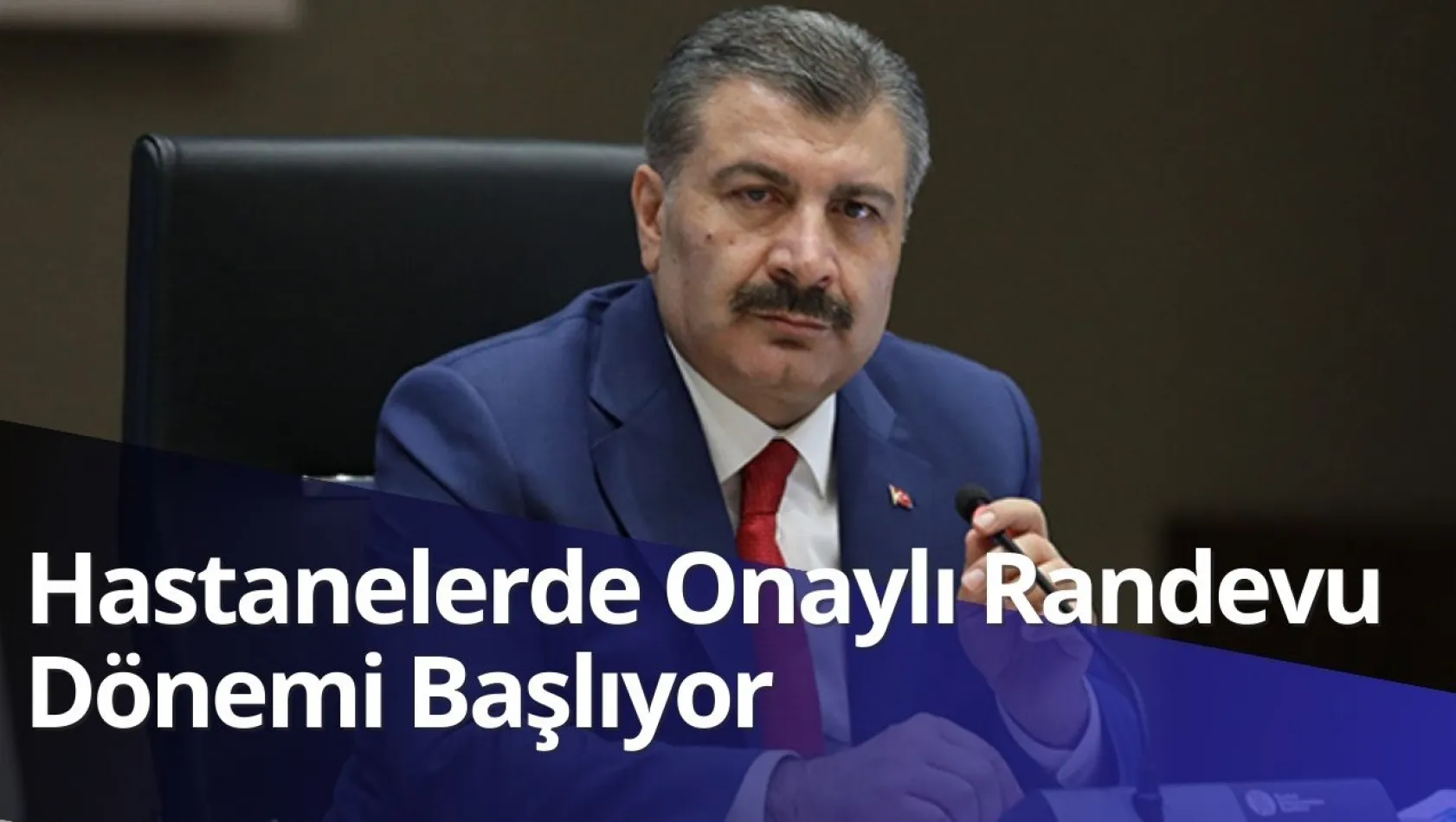 Hastanelerde onaylı randevu dönemi başlıyor