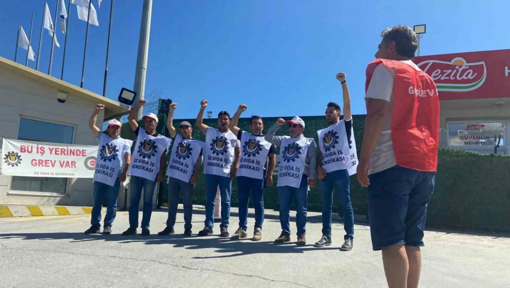 Lezita işçilerinin eylemi 195'inci günde