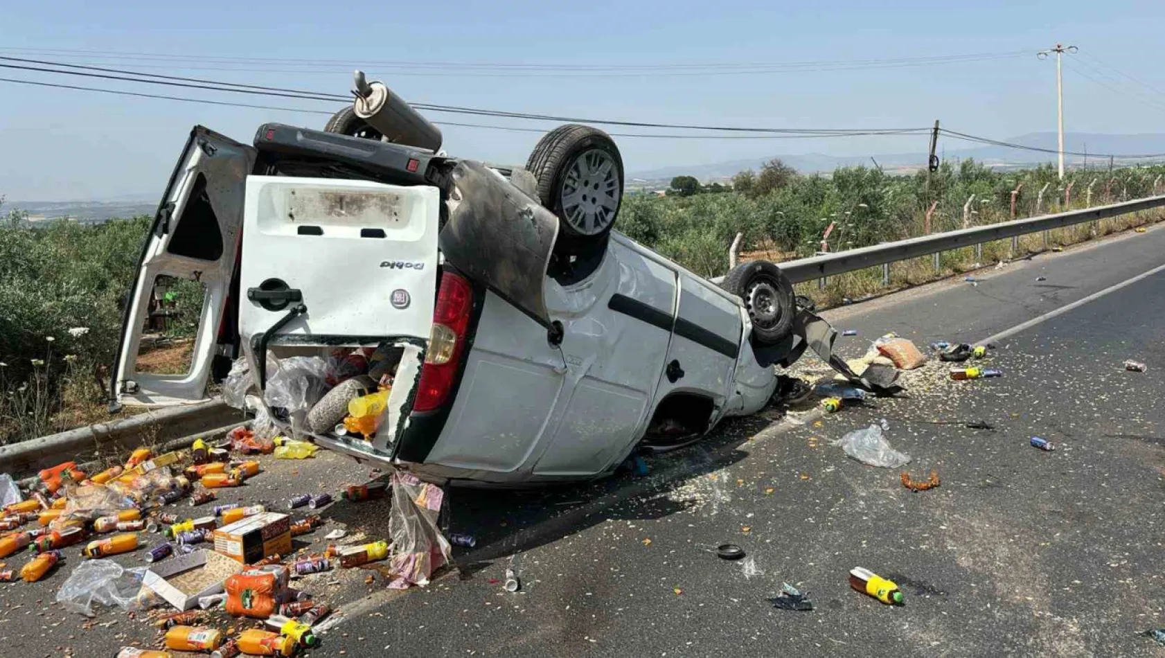 Manisa'da iki araç çarpıştı: Ölü ve yaralılar var... 