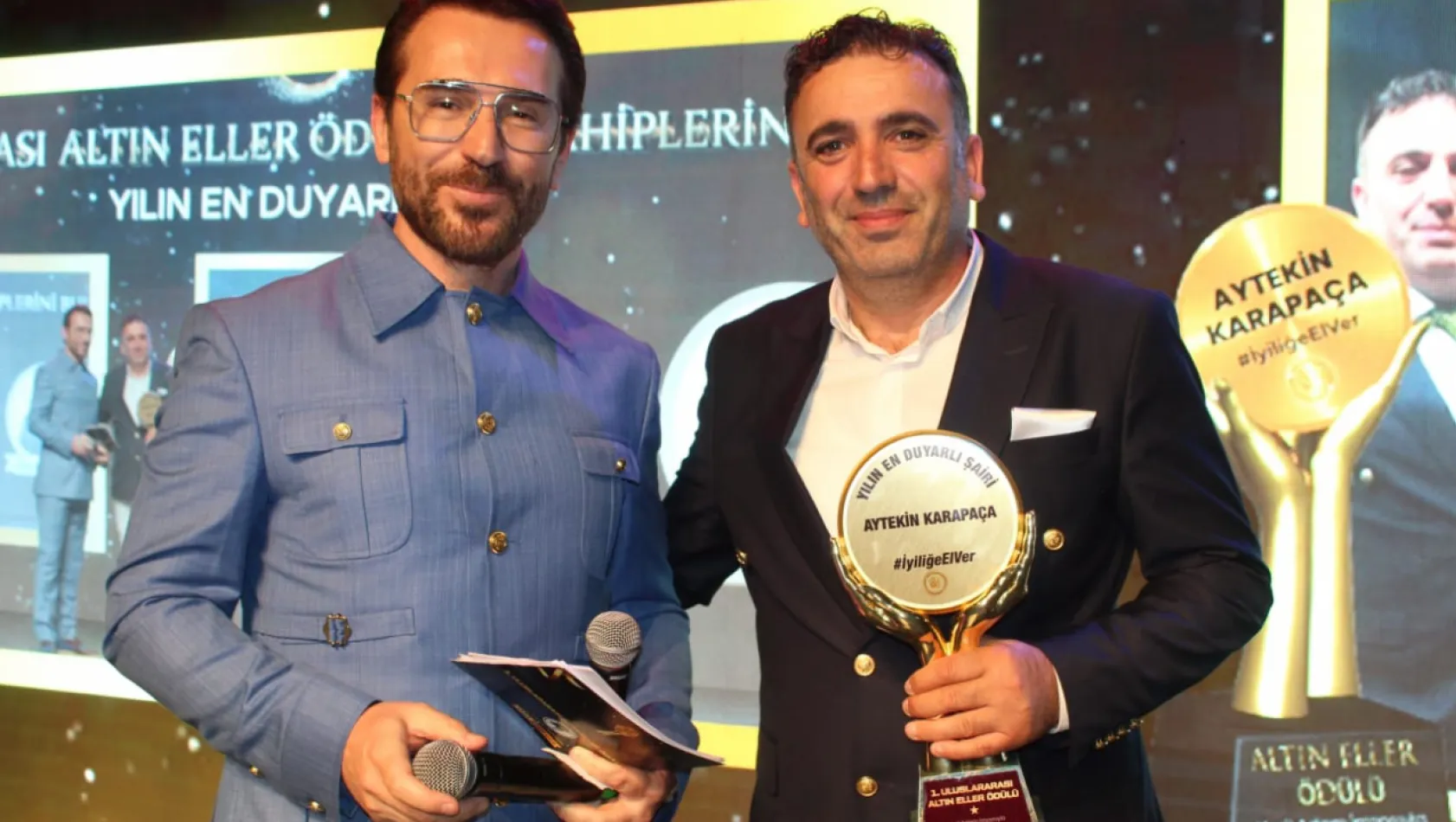 Manisalı Şair Aytekin Karapaça'ya Edebiyat Dalında Bir Ödül'de Kocaeli'den Geldi