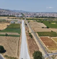 Büyükşehir Salihli'de Yol Çalışmasına Başladı