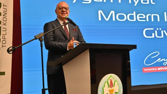 Başkan Ergün Manisa'ya Dev Konut Hamlesinin Müjdesini Verdi