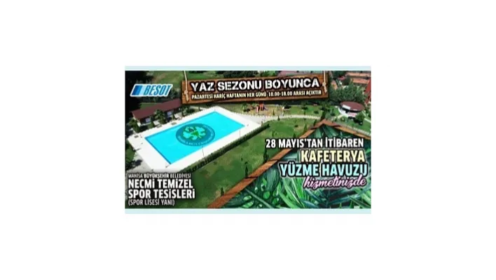 NECMİ TEMİZEL SPOR TESİSLERİ AÇILIYOR