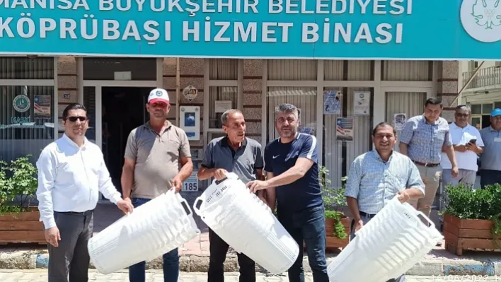 ÜZÜMÜN BAŞKENTİNDE ÜRETİCİYE KELTER DESTEĞİ