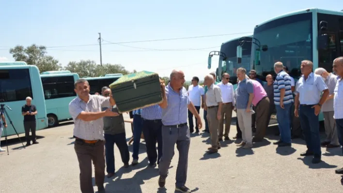 AKARYAKIT ZAMMINA TABUTLU PROTESTO