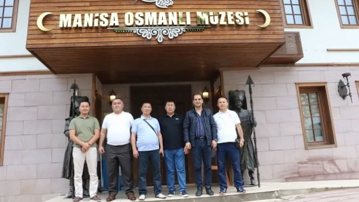 KARDEŞ ŞEHİR KONUKLARI MANİSA'DA TEMASLARDA BULUNDU