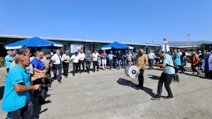 BAŞKAN ÇERÇİ'YE İŞÇİLERDEN TEŞEKKÜR