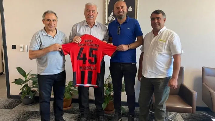 BAŞKAN GÜZGÜLÜ, MANİSA SANAYİ YILDIZSPOR'U AĞIRLADI