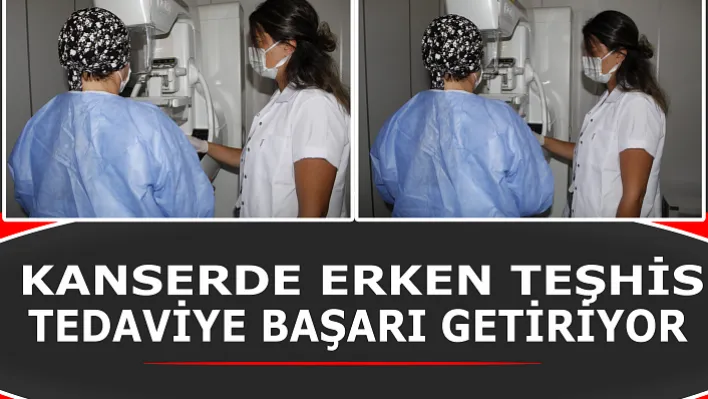 Kanserde Erken Teşhis Tedaviye Başarı Getiriyor