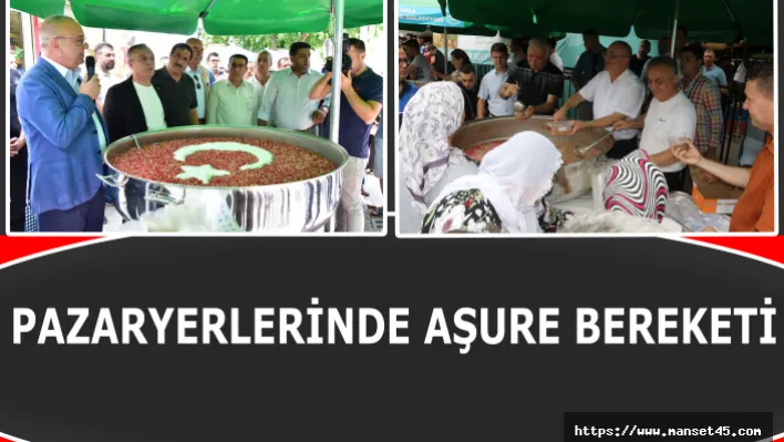 Pazaryerlerinde Aşure Bereketi