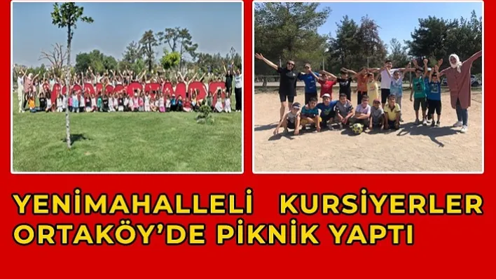 Yenimahalleli Kursiyerler Ortaköy'de Piknik Yaptı