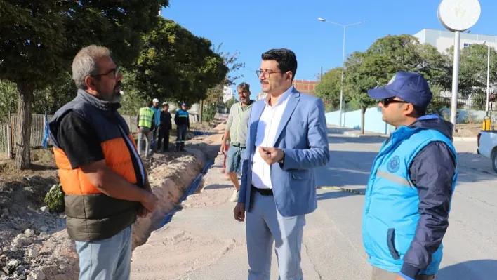 Gördes'in Altyapı Çalışmaları Yarılandı