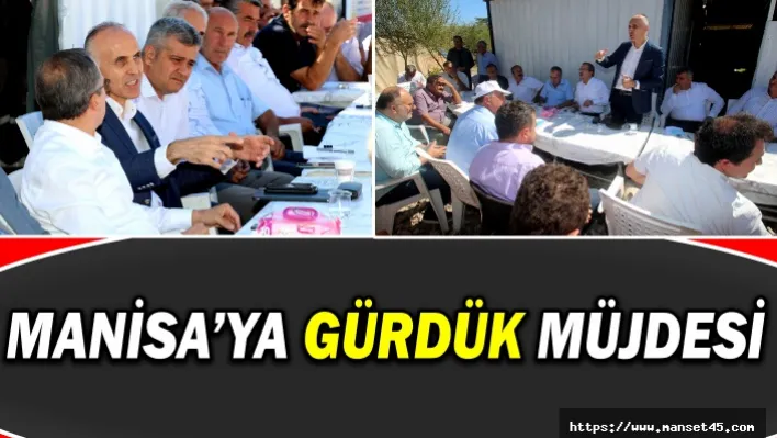 Manisa'ya Gürdük Müjdesi