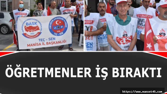 Öğretmenler İş Bıraktı