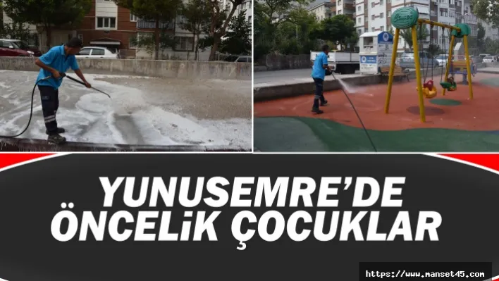 Yunusemre'de Öncelik Çocuklar