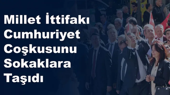 Millet İttifakı'ndan Cumhuriyet Töreni