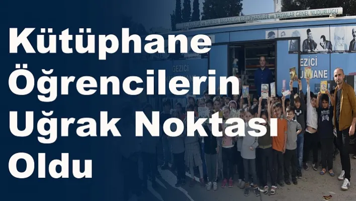 Kütüphane öğrencilerin uğrak noktası oldu