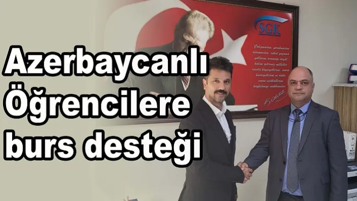 Türk Büro Sen Manisa Şubesinden Azerbaycanlı Öğrencilere Burs Desteği