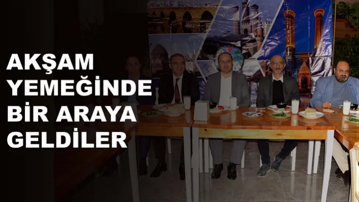 Başkan Göğdemir'den birlik ve beraberlik yemeği