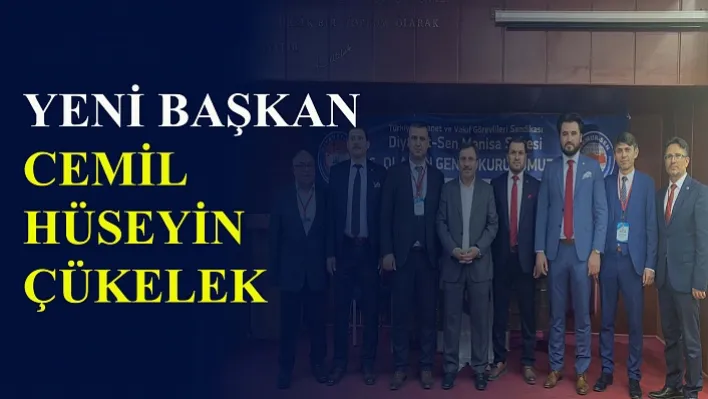 Diyanetsen Manisa'da Yeni Başkan Cemil Hüseyin Çükelek