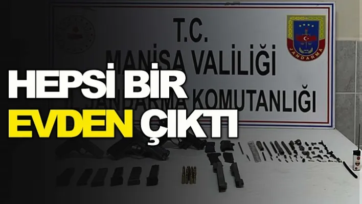 Ev değil sanki cephanelik!