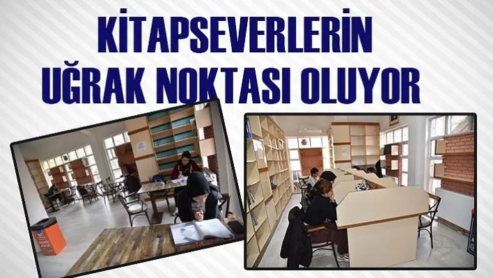 Kitapseverlerin Uğrak Noktası Oluyor