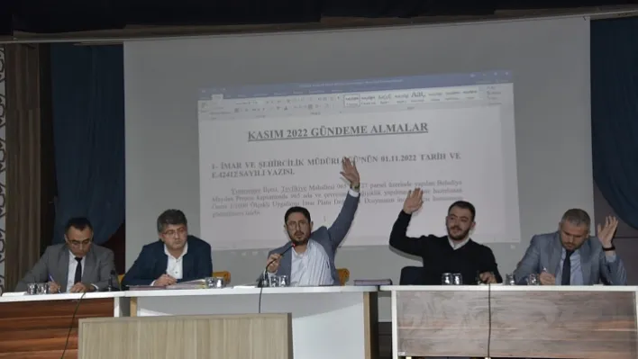 Yunusemre kasım ayı meclisi gerçekleştirildi