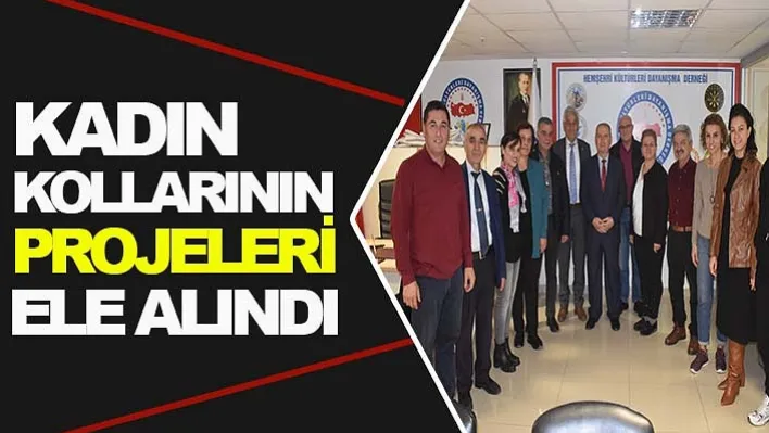 Hemşehri Derneklerinde Kadın Kollarının Projeleri Ele Alındı