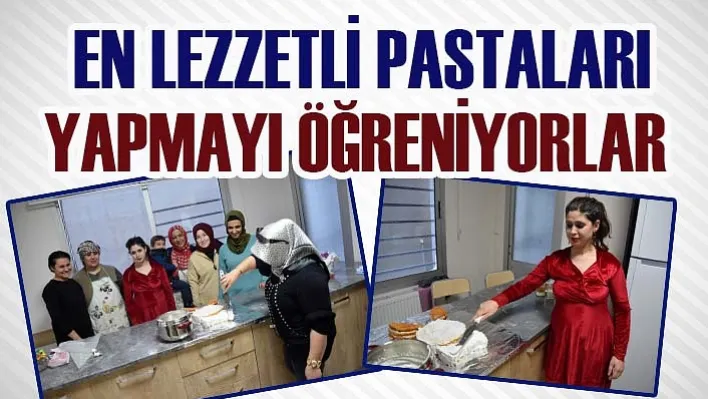 En Lezzetli Pastaları Yapmayı Öğreniyorlar