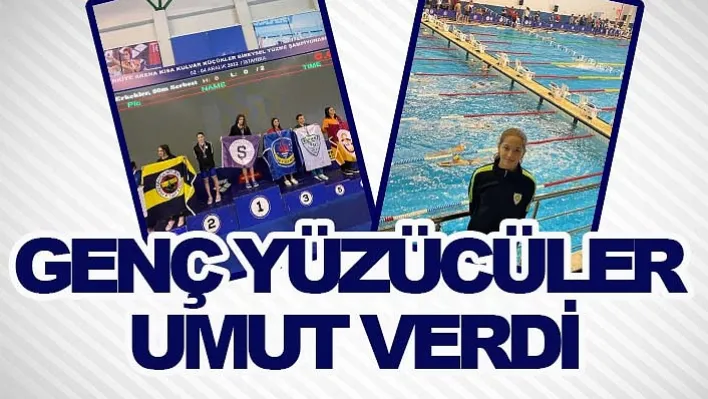 Genç Yüzücüler Umut Verdi