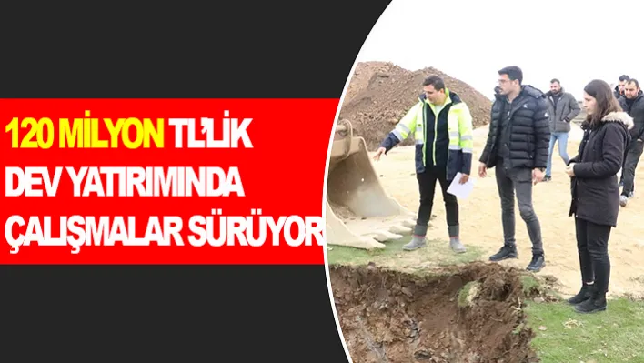 Kula'nın 120 Milyon Tl'lik Dev Yatırımında Çalışmalar Sürüyor