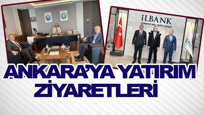 MASKİ'den Ankara'ya Yatırım Ziyaretleri