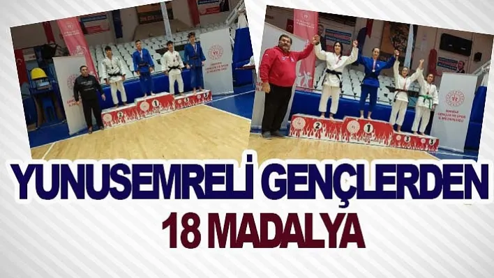 Yunusemreli Gençlerden 18 Madalya