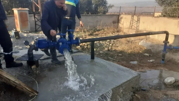 Çeşneli Mahallesinde Yeni Sondaj Kuyusu Faaliyete Alındı