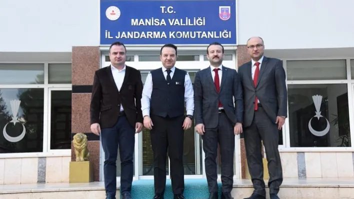 Manisa BBSK'dan İl Jandarma Komutanına Ziyaret