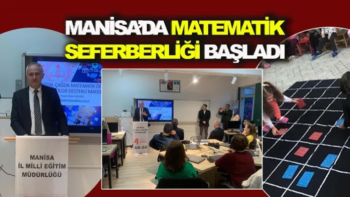 MANİSA'DA 'HER YERDE MATEMATİK'