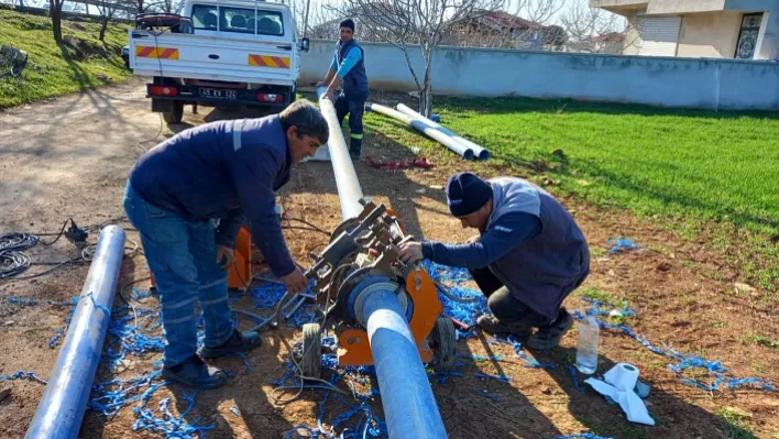 "MASKİ ekipleri yön değiştirme çalışması ve yenileme ile hattı sağlamlaştırdı"