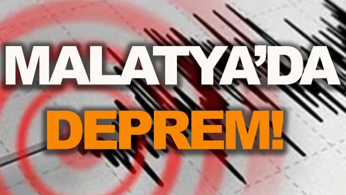 Malatya'da 5.6 Büyüklüğünde Deprem!