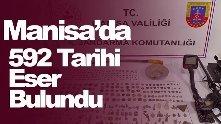 Manisa'da 592 Tarihi Eser Bulundu