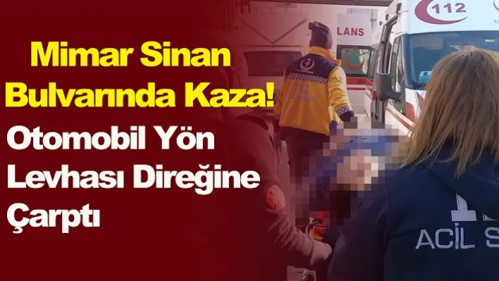 Manisa'da Trafik Kazasında 1 Kişi Yaralandı