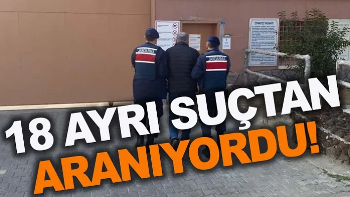 Manisa'da 18 Ayrı Suçtan Aranan Firari Yakalandı