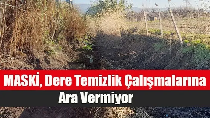 İlçede Taşkın Tehdidi Ortadan Kaldırıldı!