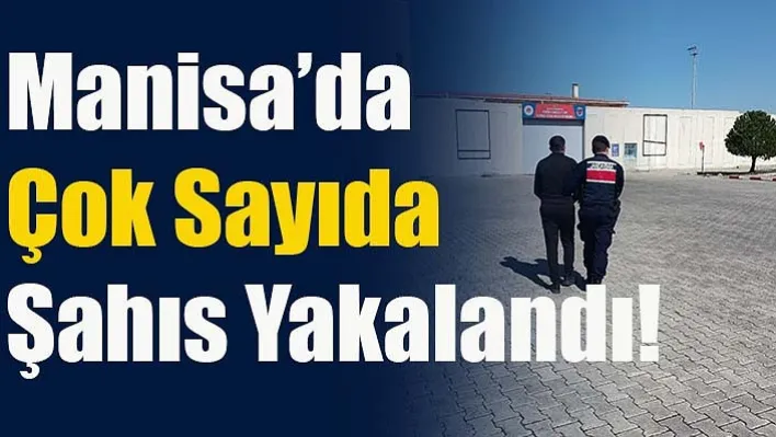 Manisa'da 10 Şahıs Yakalandı!