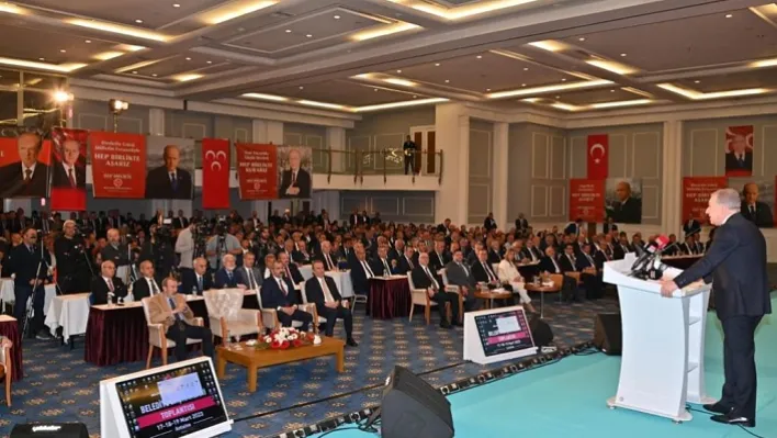 MHP'nin Belediye Başkanları Toplantısı Gerçekleştirildi